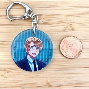Rare 2015 LIMITED EDITION Axis powers hetalia acrylic keychain